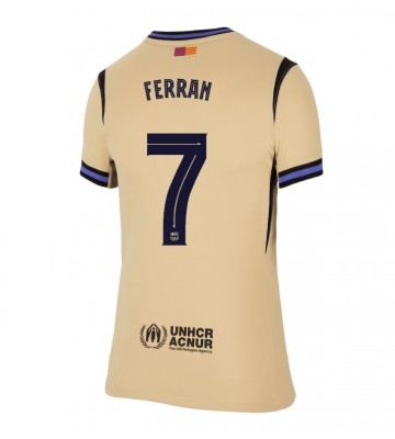 Barcelona Ferran Torres #7 Udebanetrøje Dame 2025-26 Kortærmet